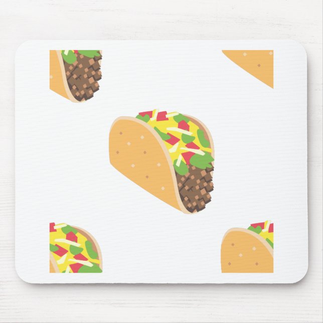 emoji taco mouse mat (Front)