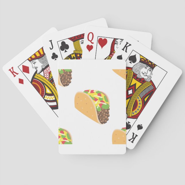 emoji taco playing cards (Back)