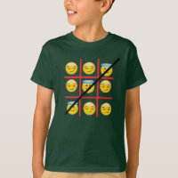 emoji tic-tac-toe funny shirt-design