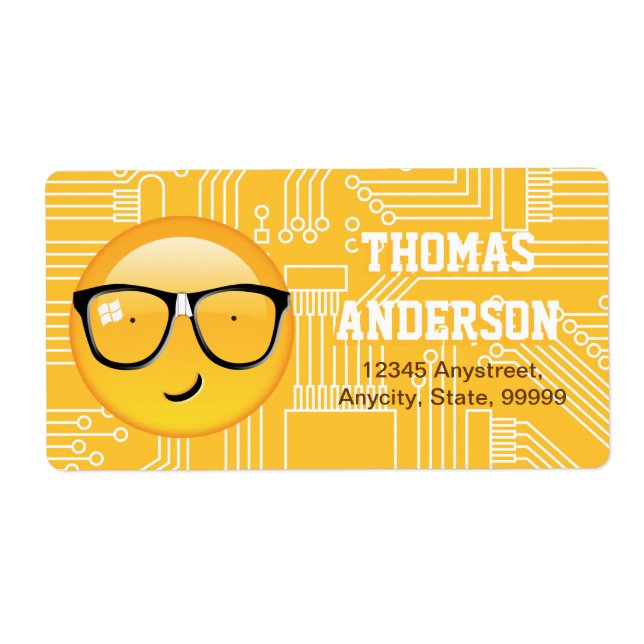 Emoji Totally Techie ID229 (Front)