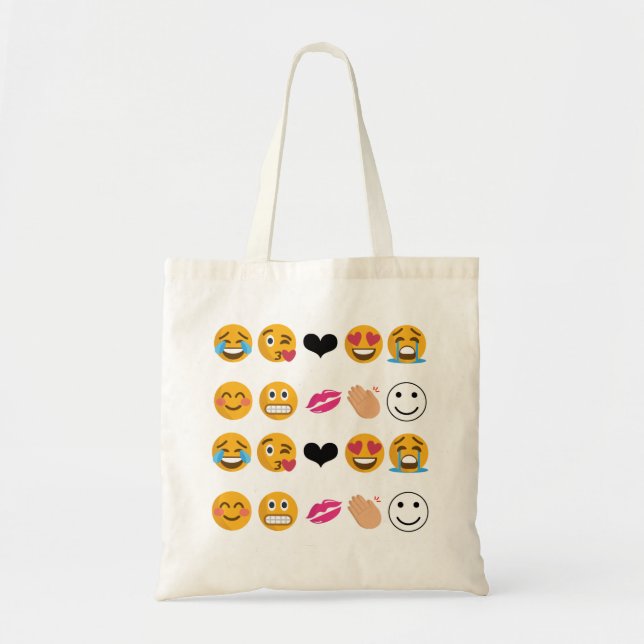 emoji tote bag (Front)