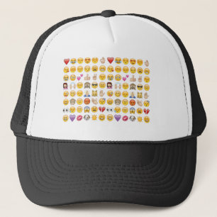 emoji trucker hat