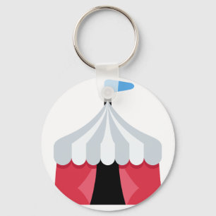 Emoji Twitter - Circus Tent Key Ring