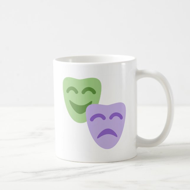 Emoji Twitter - Drama Theater Coffee Mug (Right)