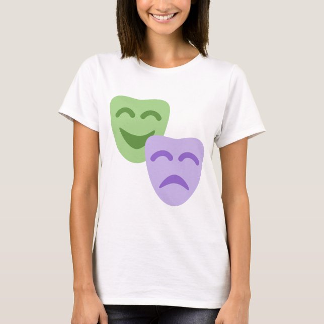 Emoji Twitter - Drama Theater T-Shirt (Front)