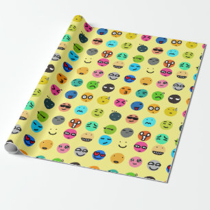 emoji wrapping paper