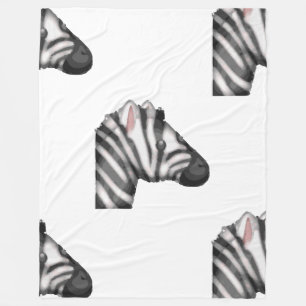 emoji zebra blanket