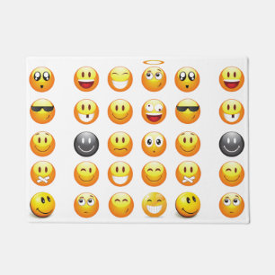 emojis doormat door mat