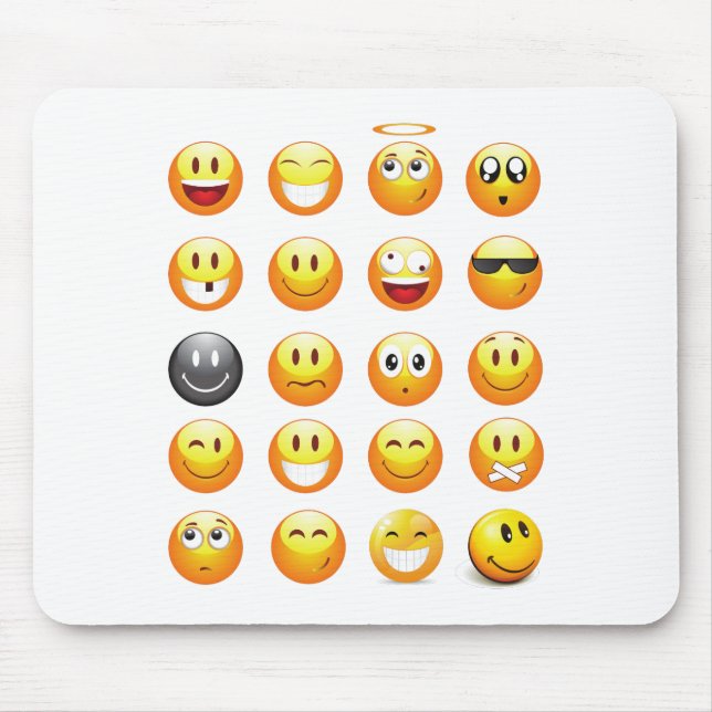 emojis mouse mat (Front)