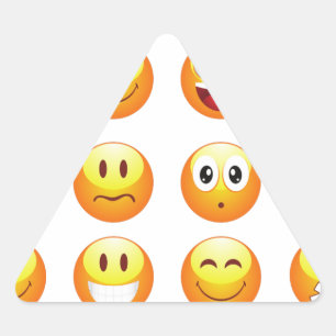 emojis triangle sticker