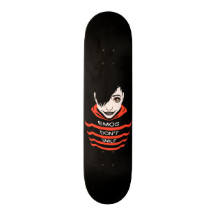 Emos Don't Smile Skateboard