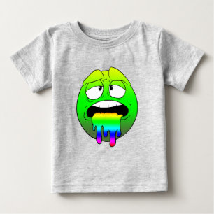 Emote Face Baby Fine Jersey T-Shirt