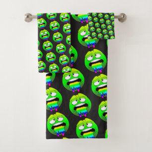 Emote Face Towel Set