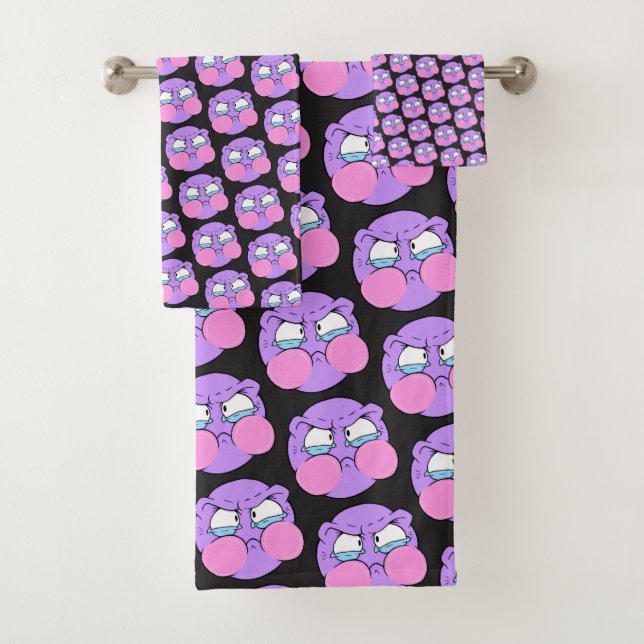 Emote Face Towel Set (Insitu)