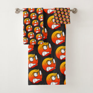 Emote Face Towel Set