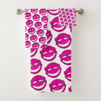 Emote Face Towel Set