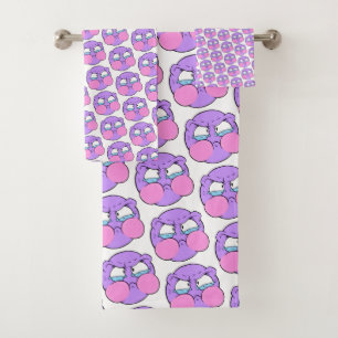 Emote Face Towel Set