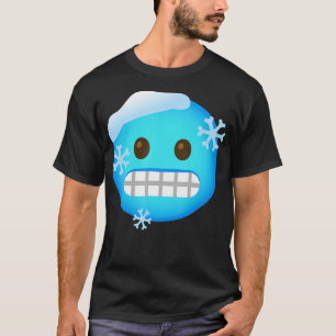 Emoticon Cold Freezing Face T-Shirt