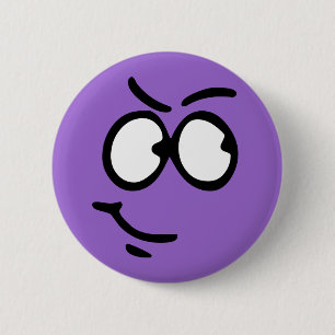 Emoticon Customisable Background Button