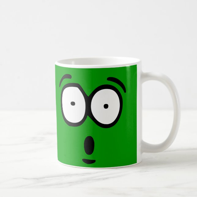 Emoticon Customisable Background Mug (Right)