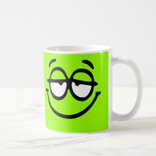 Emoticon Customisable Background Mug