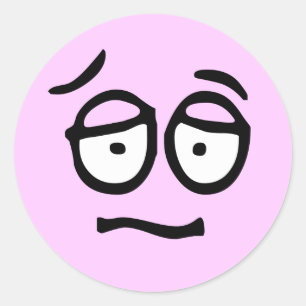 Emoticon Customisable Background Sticker