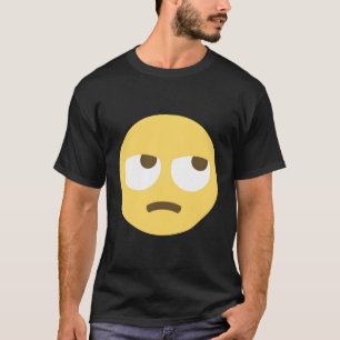 Emoticon Face With Rolling Eyes Eye Roll T-Shirt