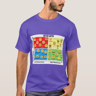 Emoticon Mood Metre   T-Shirt
