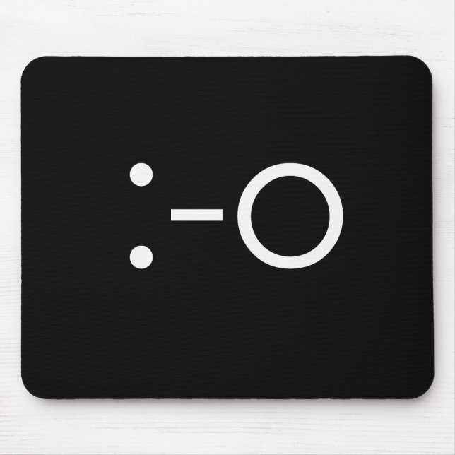 Emoticon - o mouse mat (Front)