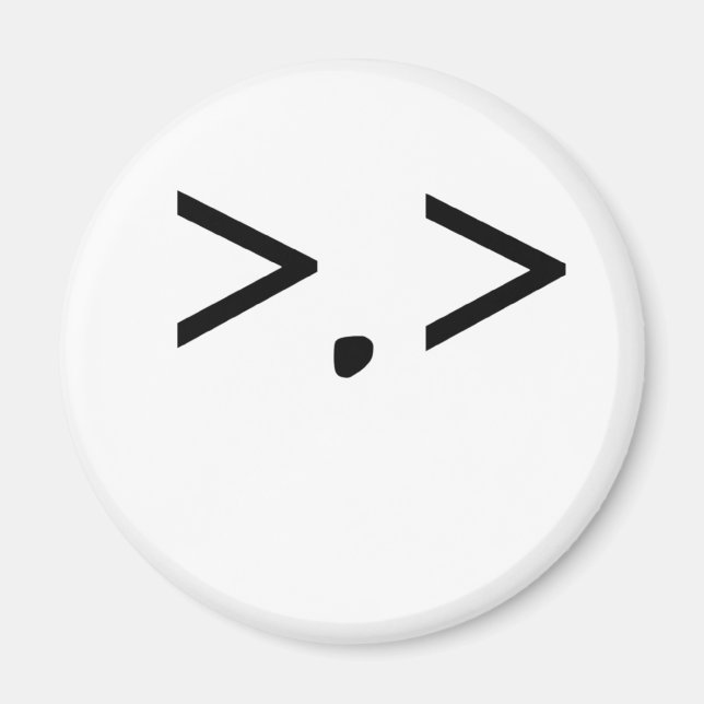 Emoticon: Rhetorical Magnet (Front)