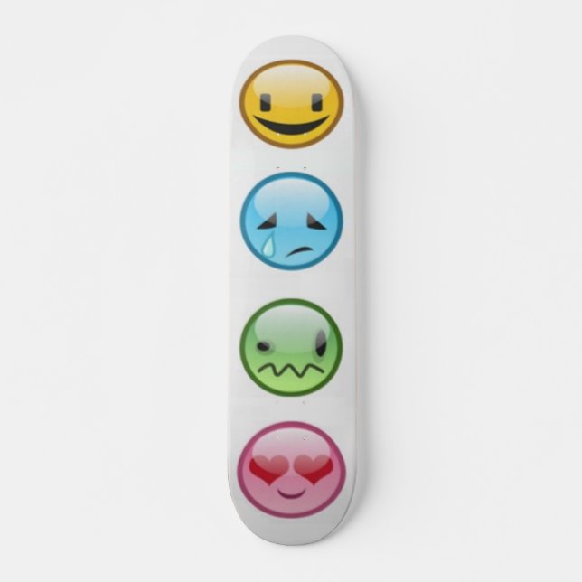 Emoticon Skateboard (Front)
