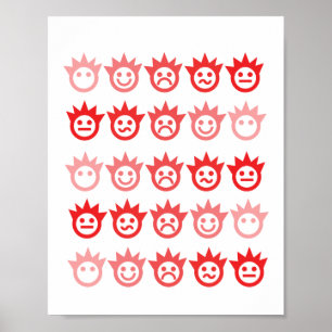 Emotion Faces Poster