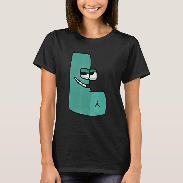 Emotion Letter L Alphabet Lore For Boys, Girls T-Shirt (Front)