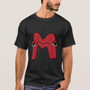 Emotion Letter M Alphabet Lore For T-Shirt