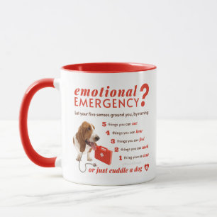 Emotional Anxiety - Doctor Dog - 54321 Countdown Mug
