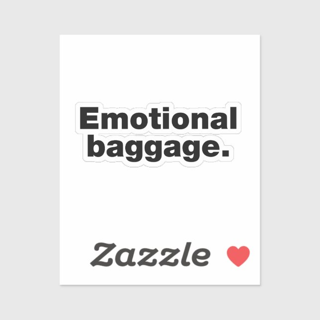 Emotional baggage (Sheet)