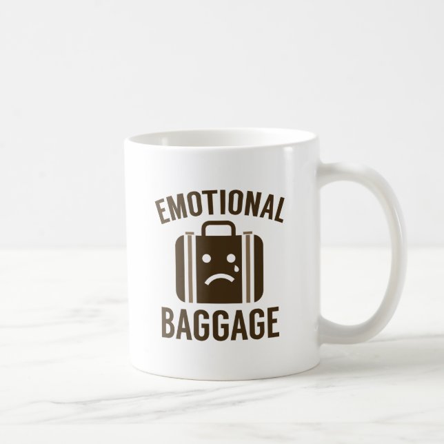 Emotional Baggage Coffee Mug (Right)