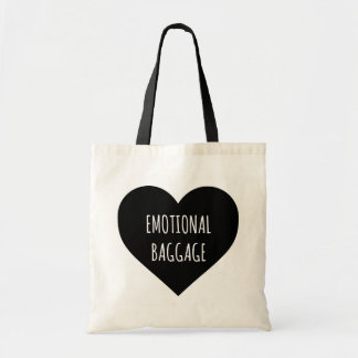 Emotional Baggage Heart Tote Bag