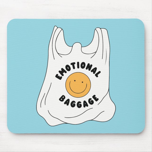 Emotional Baggage Mouse Mat (Front)