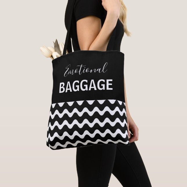 Emotional Baggage Tote Bag (Close Up)