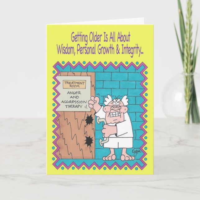 EMOTIONAL BLISS Birthday Card (Front)