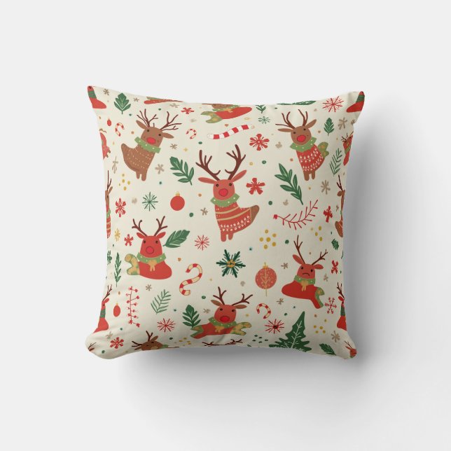 Emotional Christmas cushion (Front)