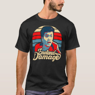Emotional Damage Meme Asian Guy Retro Hope Sunset T-Shirt