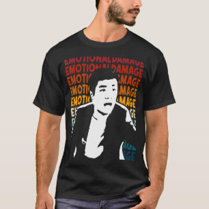 emotional damage Meme text repeat Asian guy silho T-Shirt