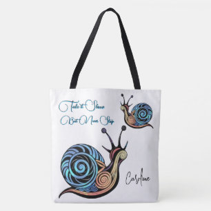 Emotional Encouraging Message Pastel Fluid Colours Tote Bag