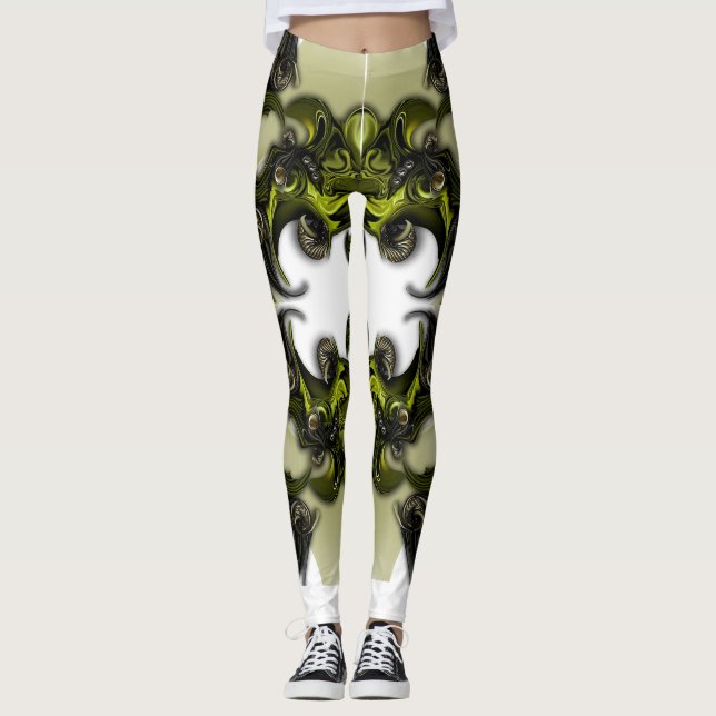 "Emotional Expression", Woman's Leggings  (Front)