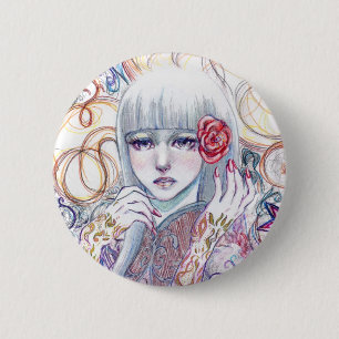 Emotional Flower Button