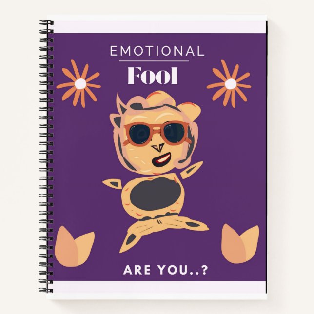 Emotional fool notebook (Front)