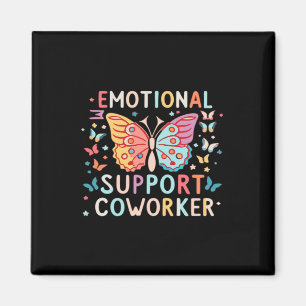 Emotional Help Co-worker Classic Cute Meme Magnet