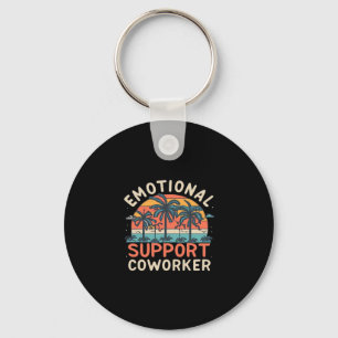 Emotional Help Co-Worker Essential Key Ring